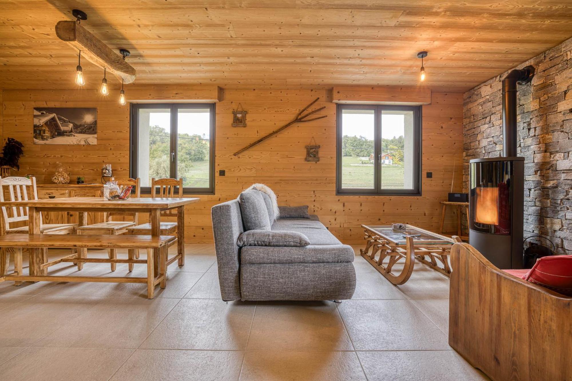 Ferienwohnung L'Ecureuil, Chez Le Charpentier D'Antan, La Chaleur Du Bois, Le Calme De La Campagne Epagny Metz-Tessy Exterior foto